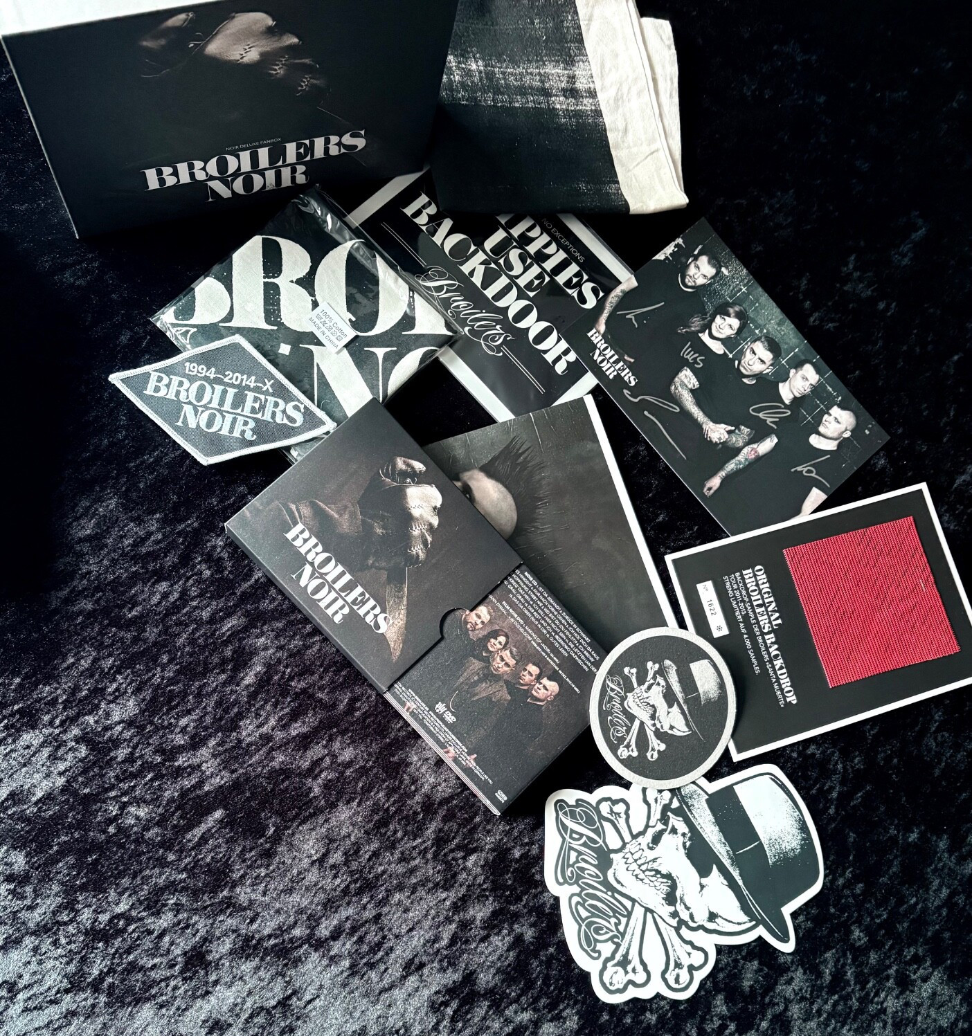 BROILERS NOIR LIMITED FAN BOX BROILERS - DELUXE FANBOX - VOLLSTÄNDIG/NEUWERTIG