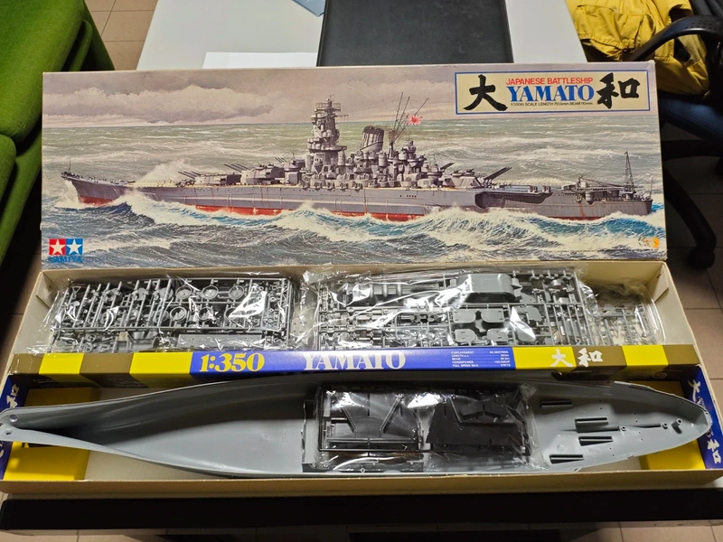 Battleship Yamato scala 1/350