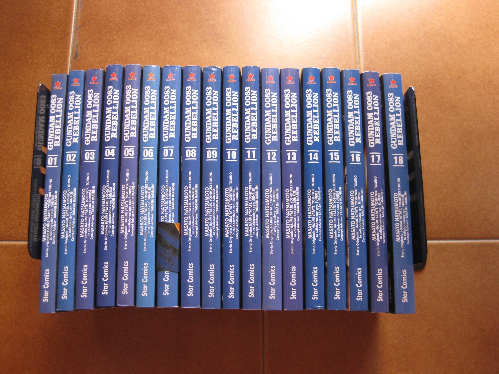 Mobile Suit Gundam 0083 Rebellion da 1 a 18 Completa Nuovi Edicola