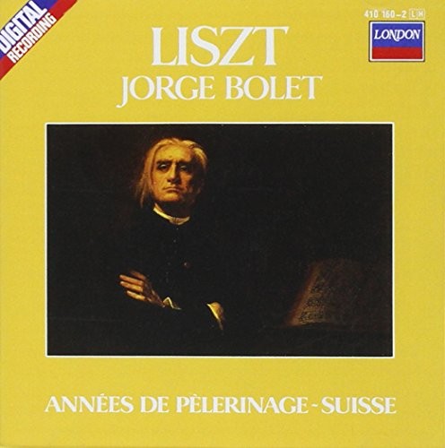 FRANZ LISZT - Liszt: Piano Works, Vol. 5 (annees De Pelerinage Suisse) - NEW