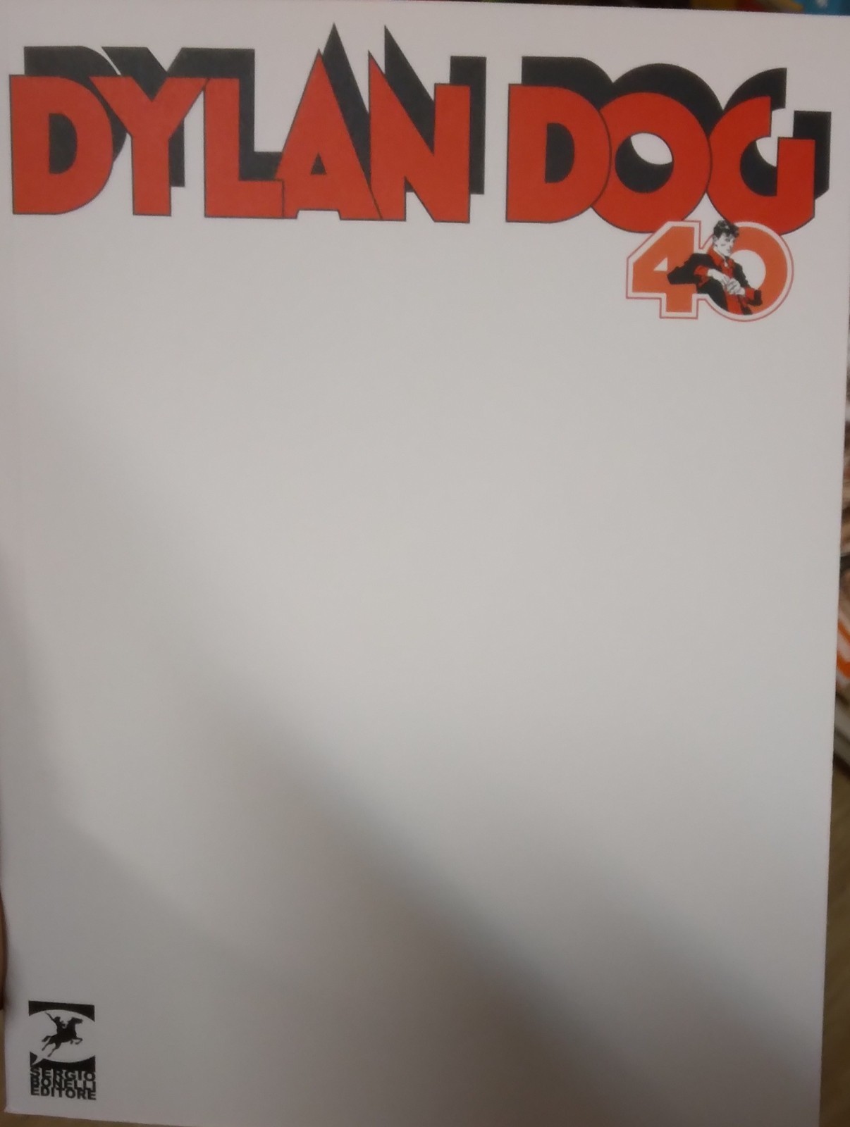 DYLAN DOG 480 COVER VARIANT BIANCA - ESAURITO - COME NUOVO-SPED GRATUITA