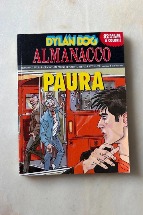 Fumetto Dylan Dog paura