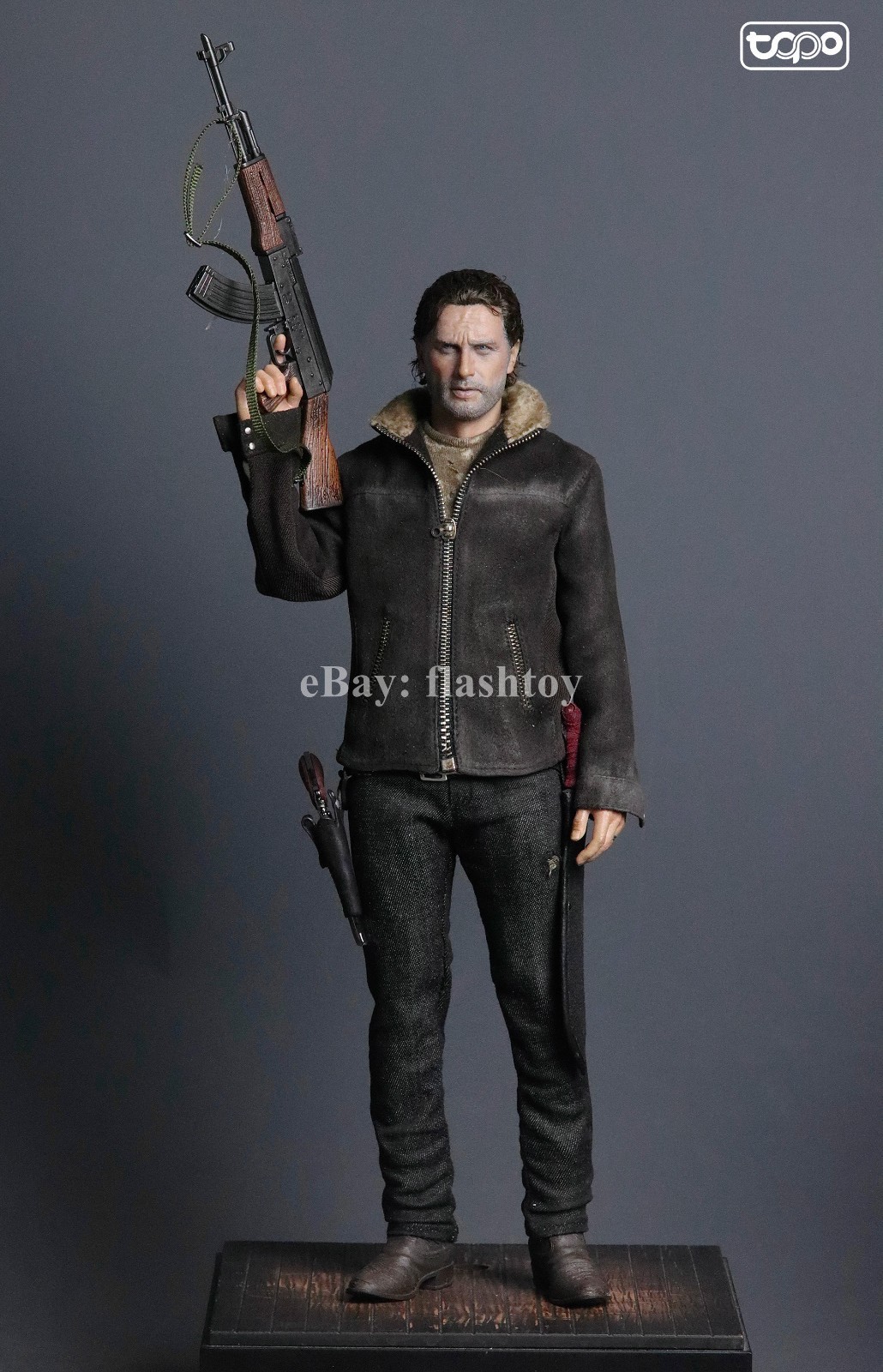 Presale TOPO TP041B 1/6 Walking Zombie The Dead Rick Accessories for 12" Body