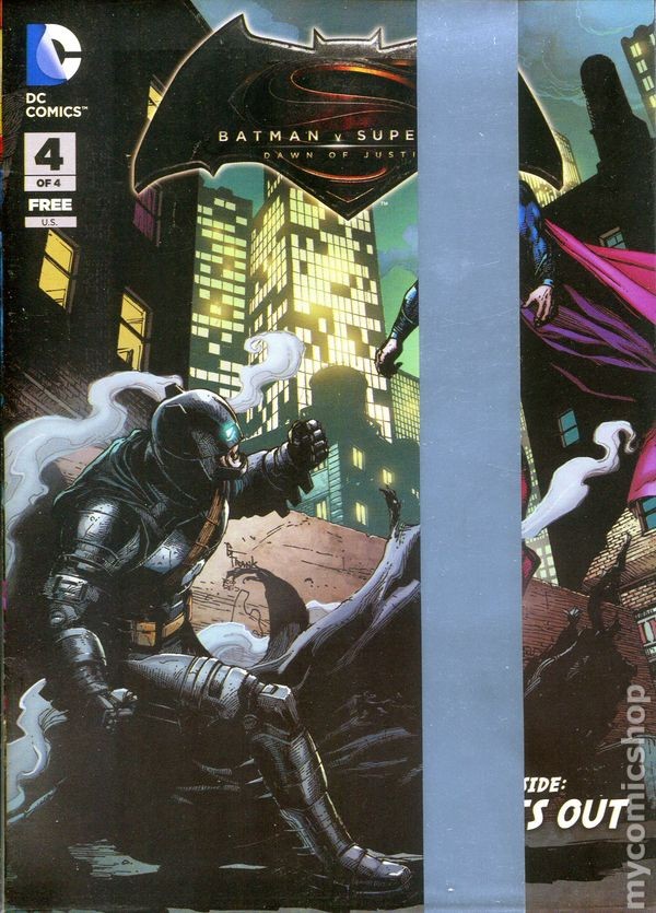 Batman v. Superman: Dawn of Justice Mini Comic #4P VF 8.0 2016 Stock Image