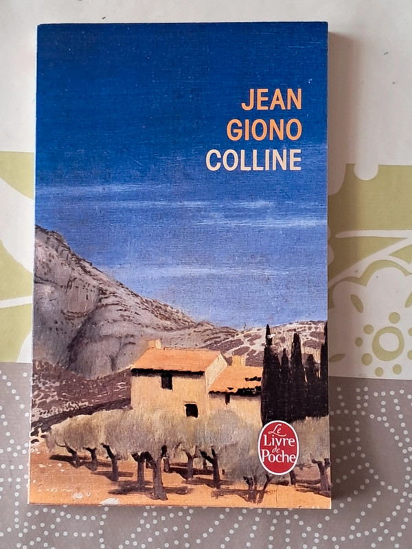 Livre de poche "Colline" étudié en licence d’histoire