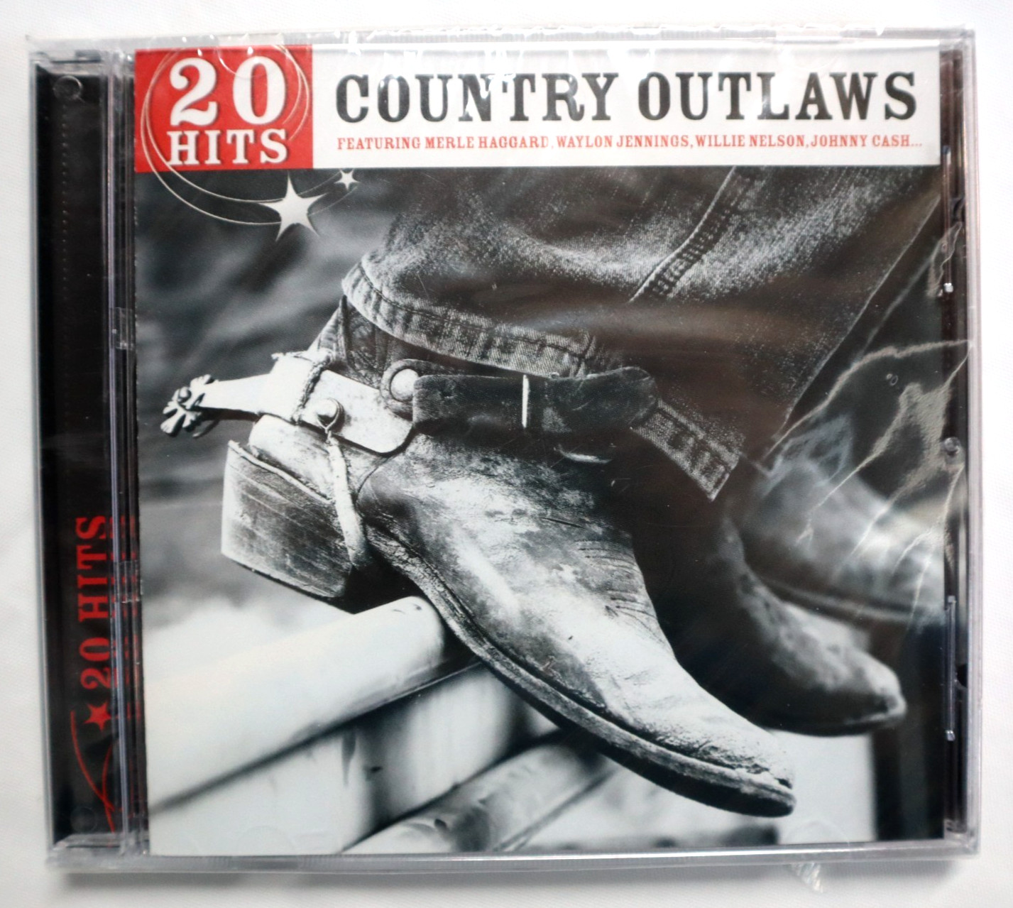 Country Outlaws 20 Hits Music CD New Sealed Vtg 2007 NOS Kings Road KRMCDA049