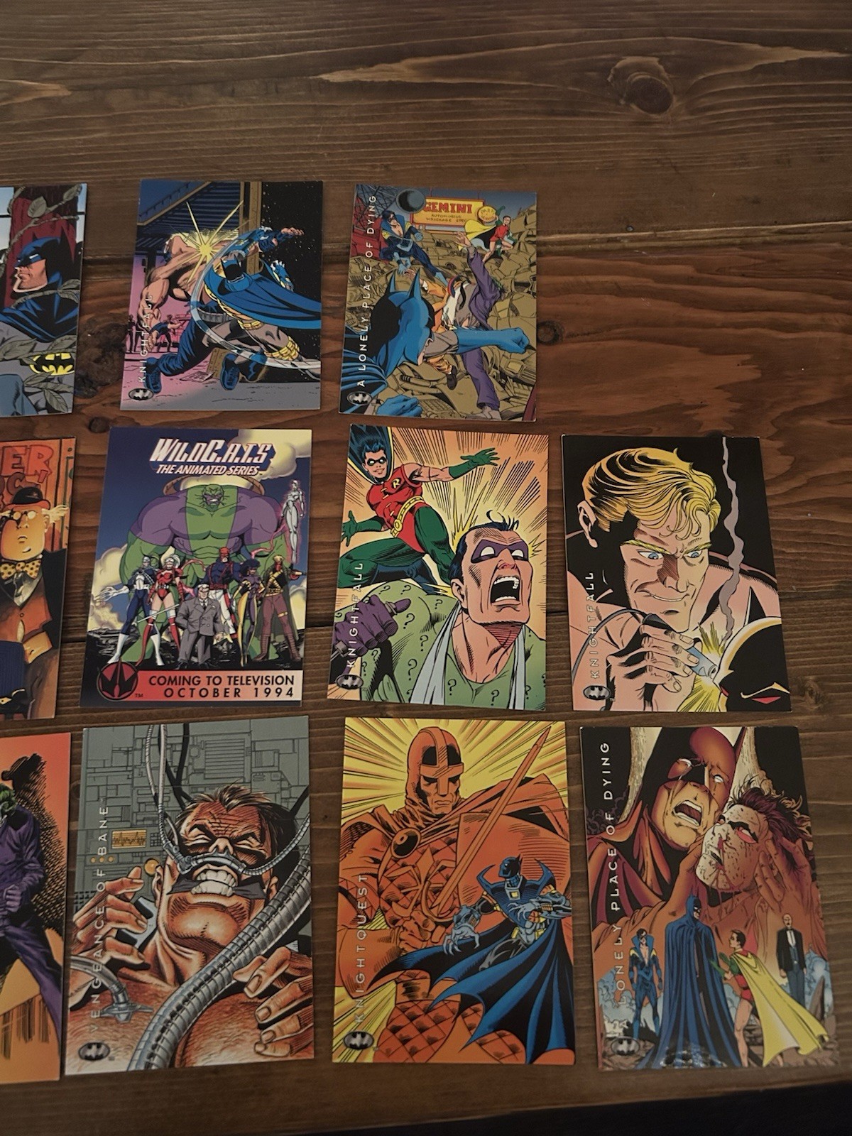 Vintage Batman Trading Cards