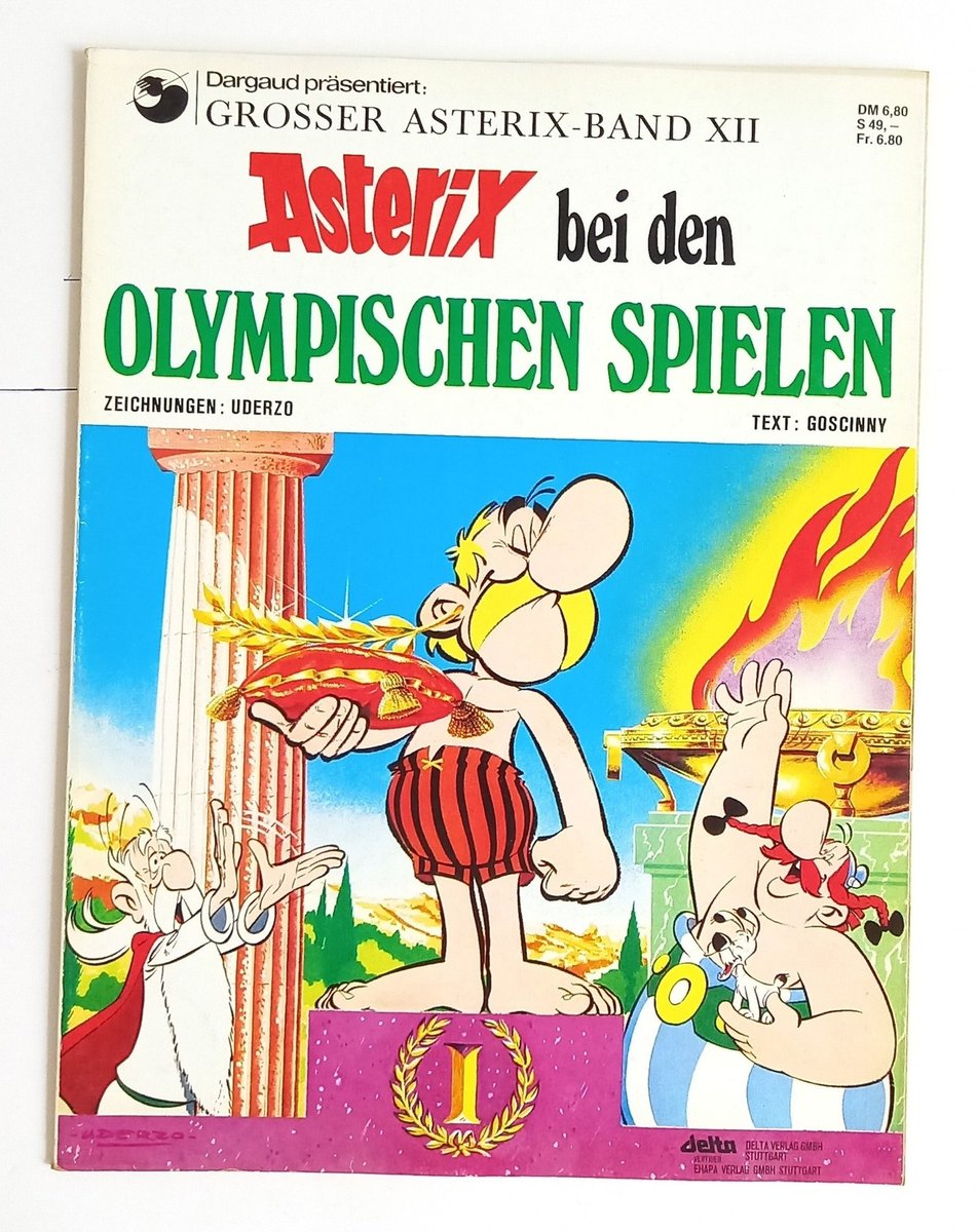 Asterix alle Olimpiadi - Grande Fascia Asterix XII - Vintage