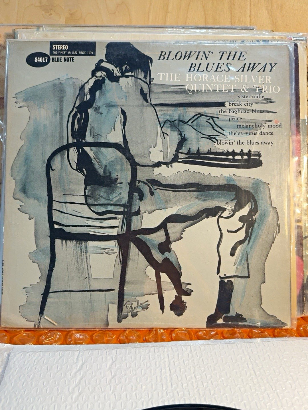 Horace Silver Quintet & Trio Blowin' the Blues Away Blue Note Stereo BST 84017