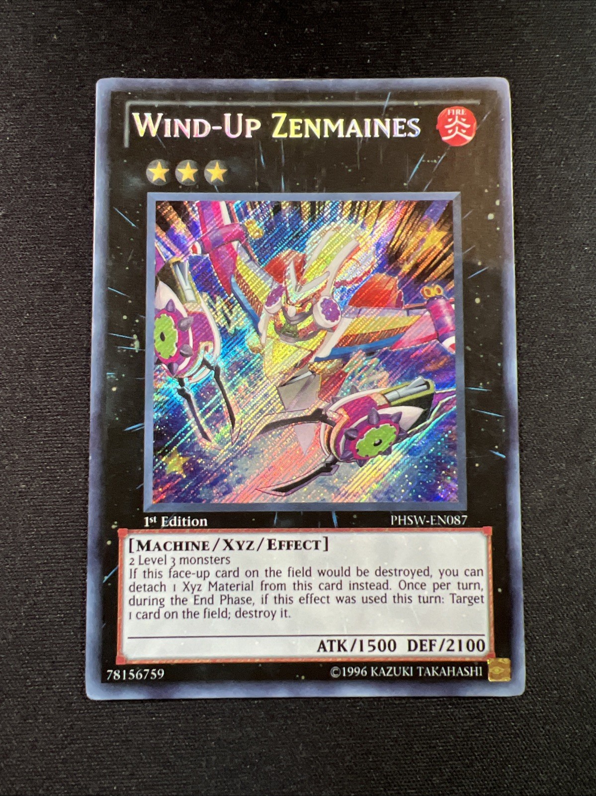 Wind-Up Zenmaines (MP) PHSW-EN087 Photon Shockwave 1st Edition