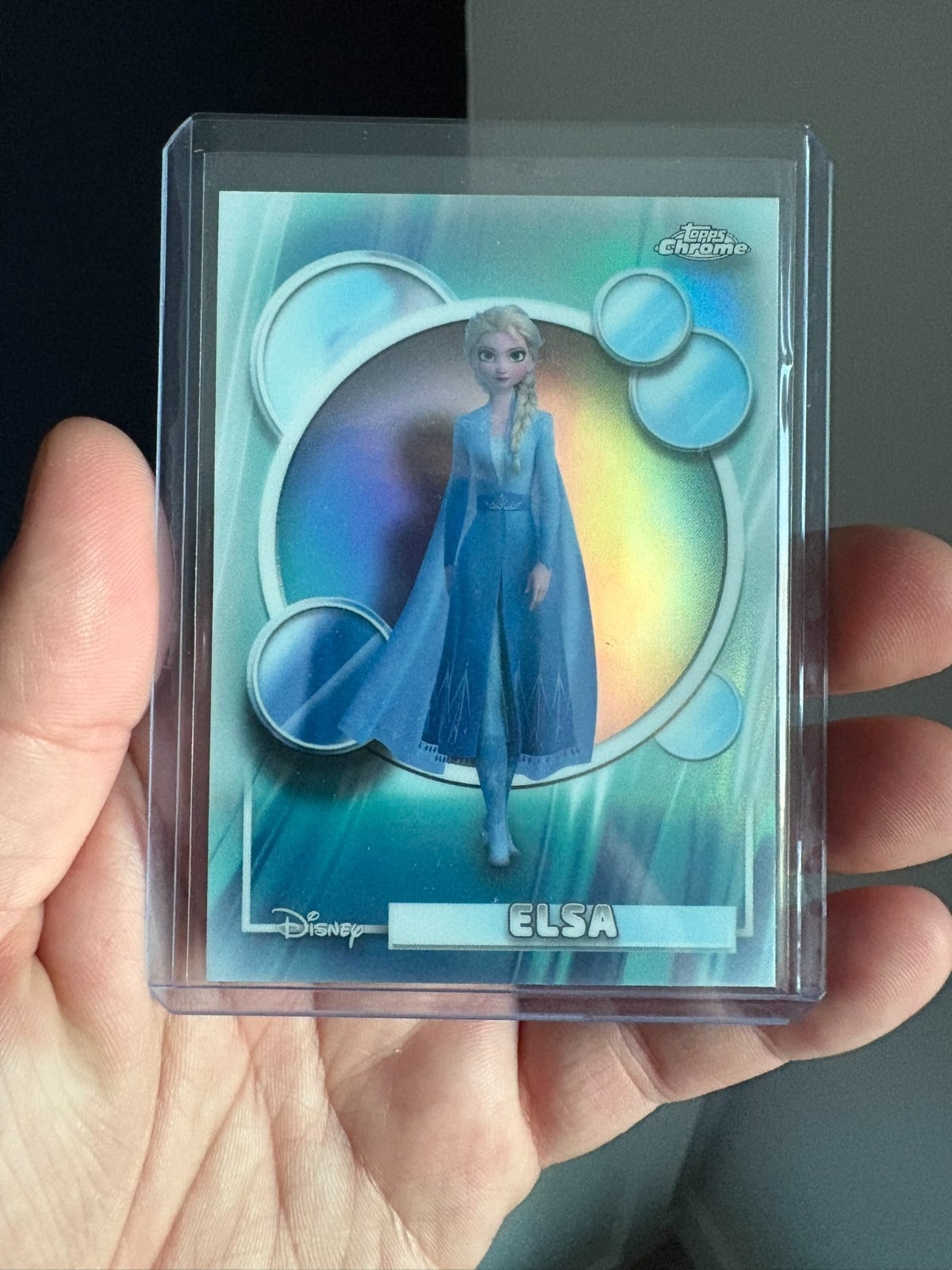 Rifrattore Elsa - 2026 Topps Chrome Disney #168