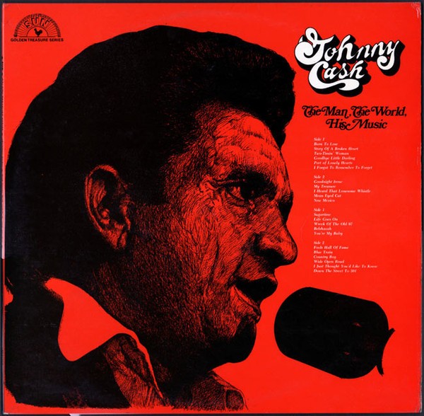 Johnny Cash - The Man, The World, His Music (2xLP, Comp) (Very Good Plus (VG+))