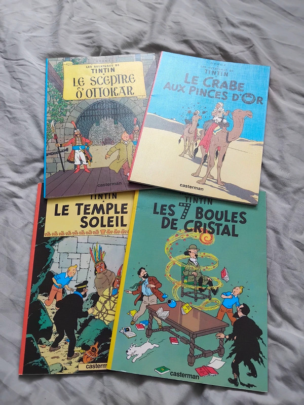 4 bande dessinée tintin