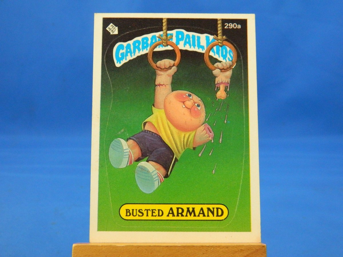 Busted Armand 290a Garbage Pail Kids 1987