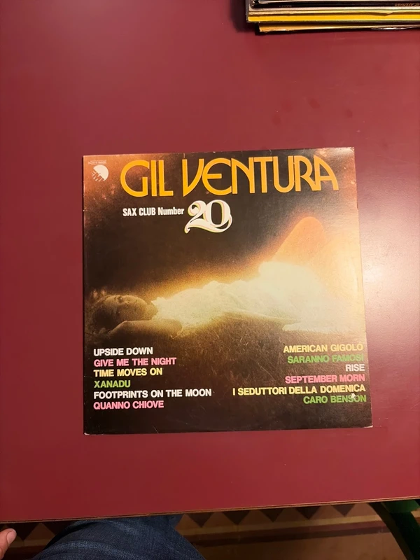 Lp Gil ventura sax club 20 nuovo