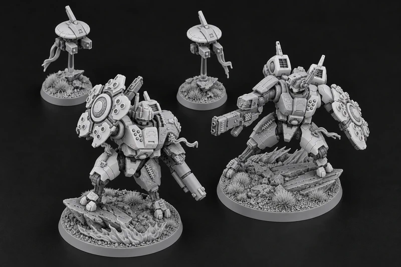 Warhammer40k Tau Twin Lance