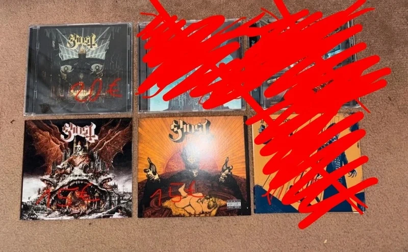 The Band Ghost CDs