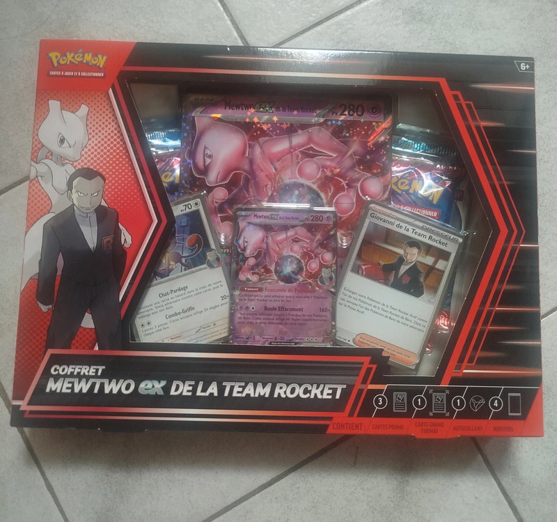 Coffret pokemon mewtwo