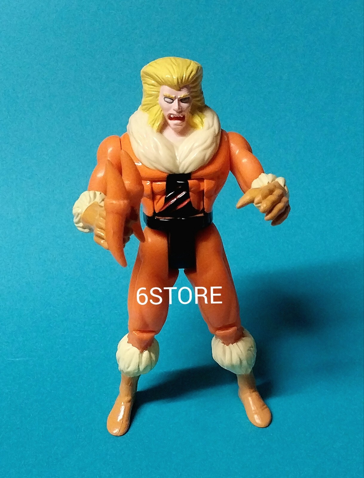 Marvel Sabretooth Action Figure 1992 ToyBiz Uncanny X-Men Completo Vintage