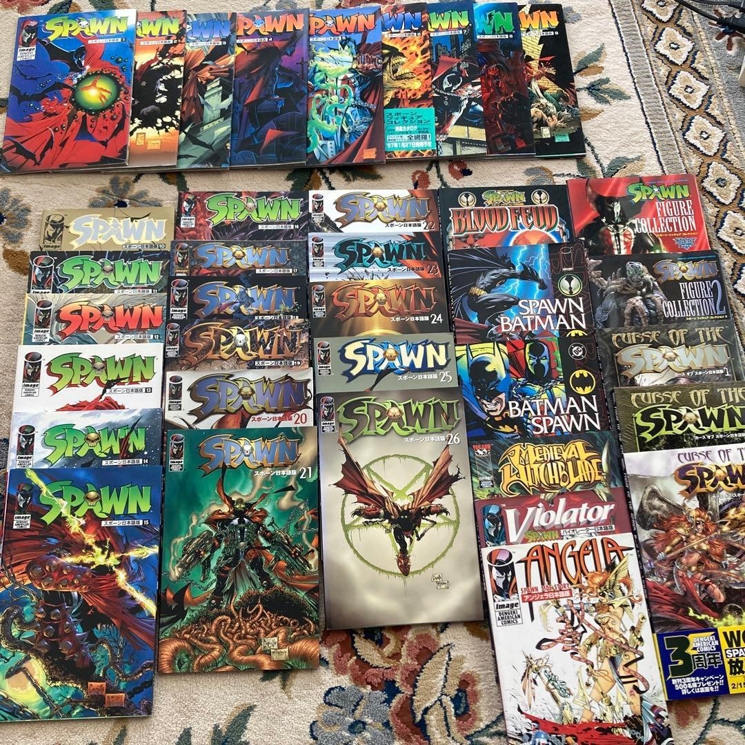 Spawn #1 ~ 11 Set di Todd McFarlane Image Comics Japanese Edition manga