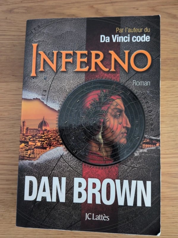 Livre Dan Brown Inferno