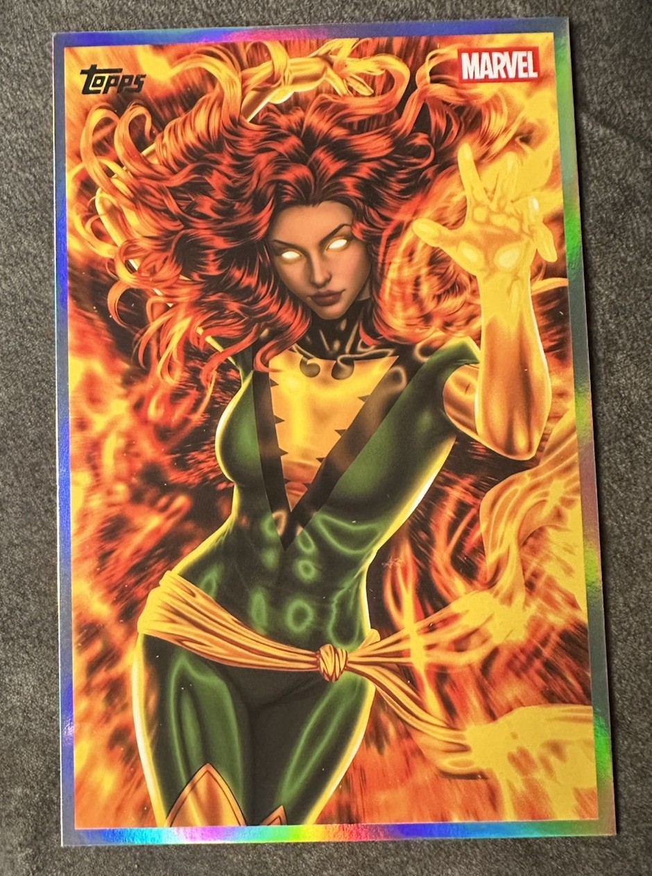 2026 Topps Marvel Vault Phoenix Jumbo Box Topper Original Art Card #VO-06