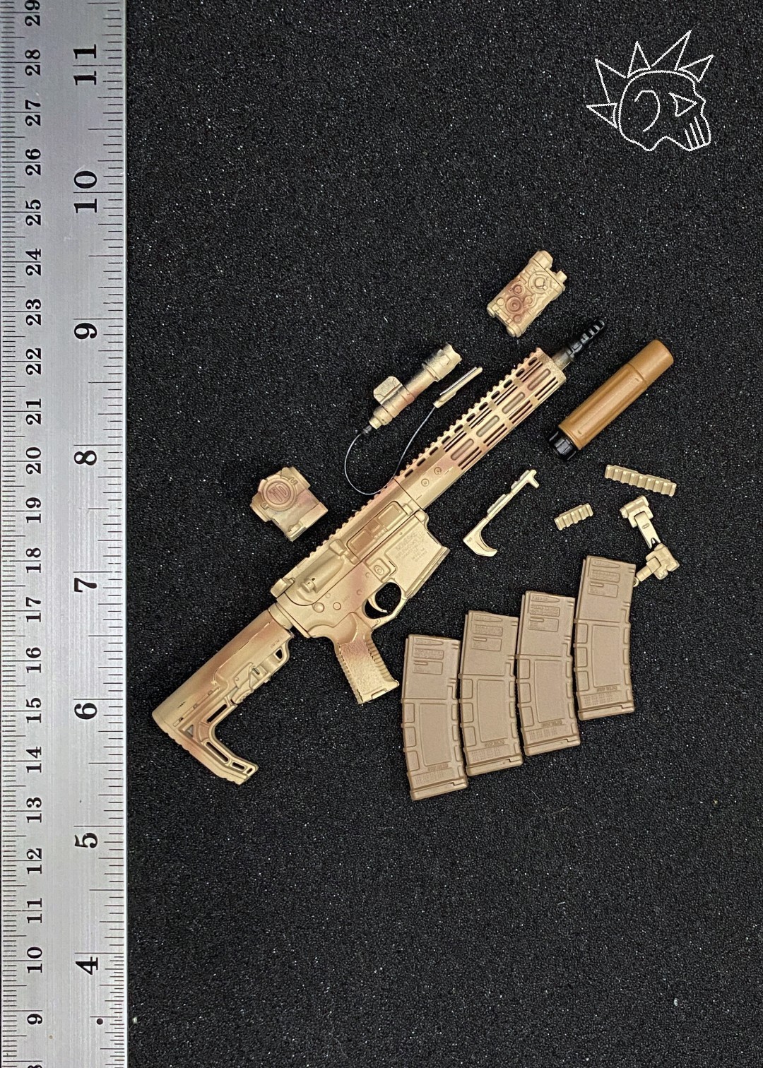 Set accessori action figure personalizzati scala 1/6 DEVGRU N4 5.56 - ES26054S