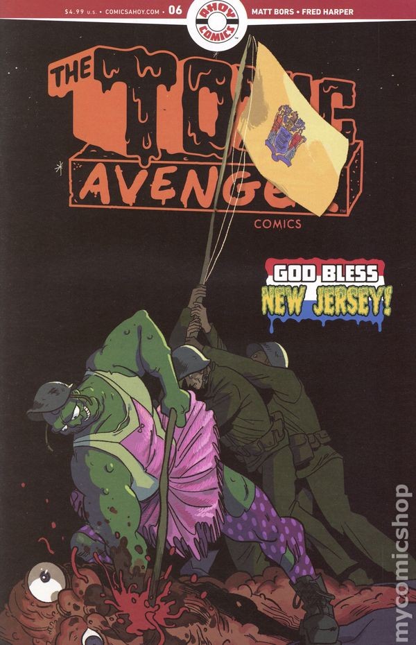 Toxic Avenger Comics #6B quasi nuovo 2026 immagine stock