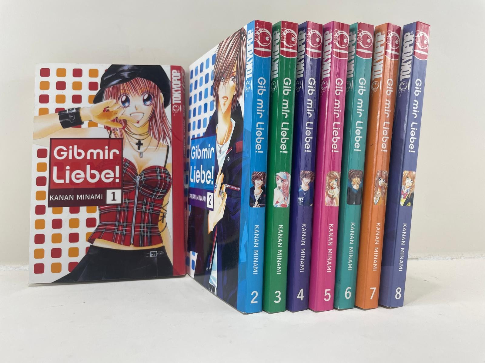 Gib mir Liebe!  1-8, Komplettpaket, akzeptabler Zustand, Manga, deutsch