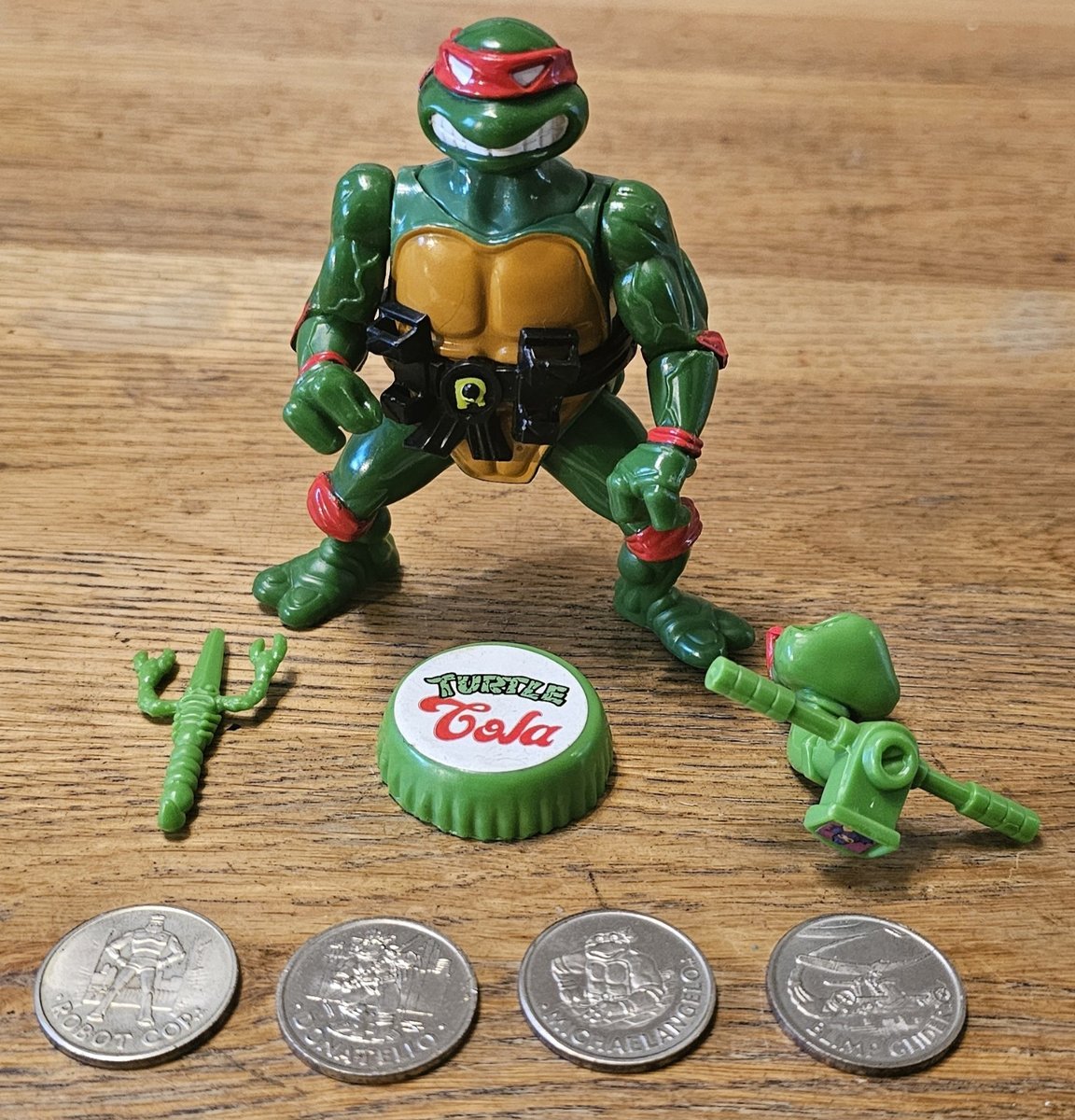 Completo Teenage Mutant Ninja Turtles (TMNT)® Originale Toyline Headdroppin'...