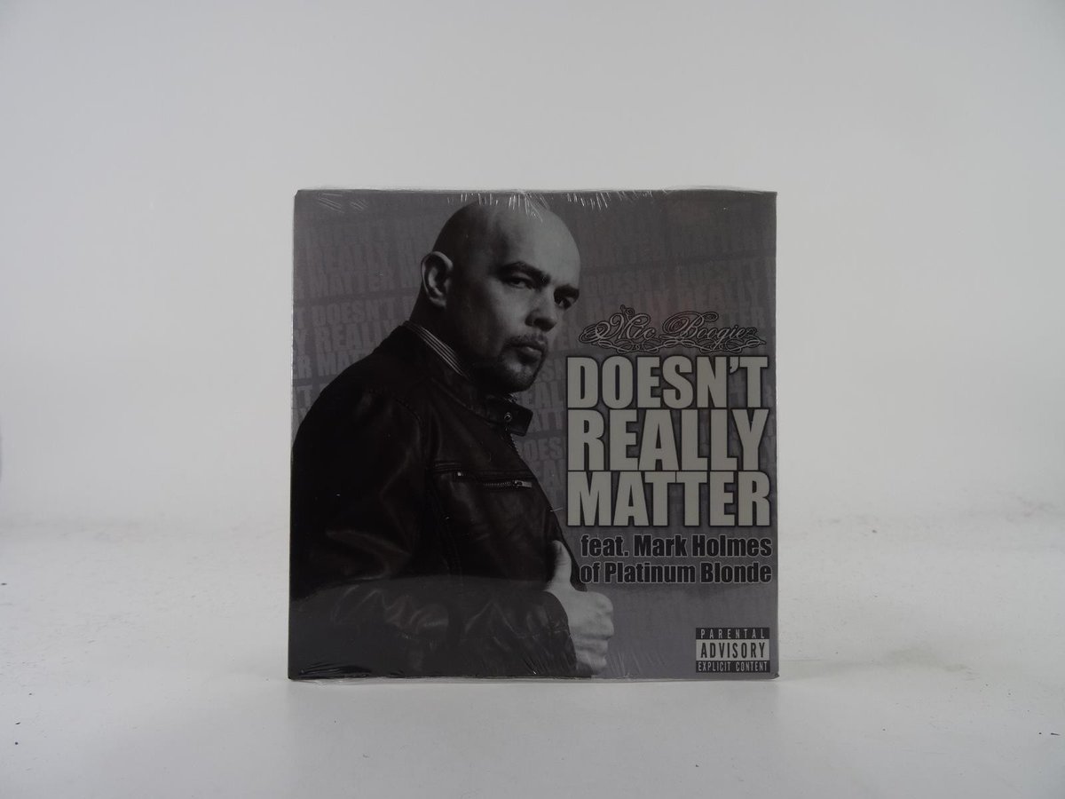 MIC BOOGIE FT MARK HOLMES OF PLATINUM BLONDE DOESN'T REALLY MATTER (A12) 2 Track