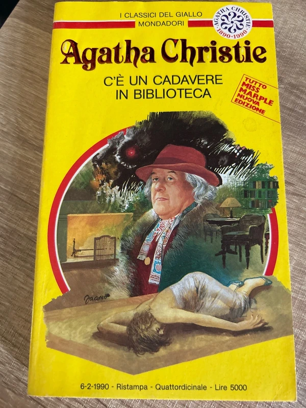 C’è un cadavere in biblioteca Agatha Christie