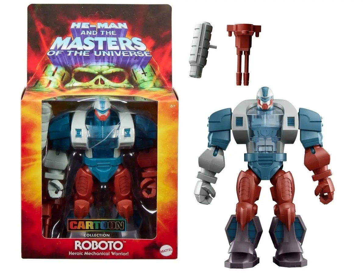 Masters Of The Universe Cartoon Roboto Mattel