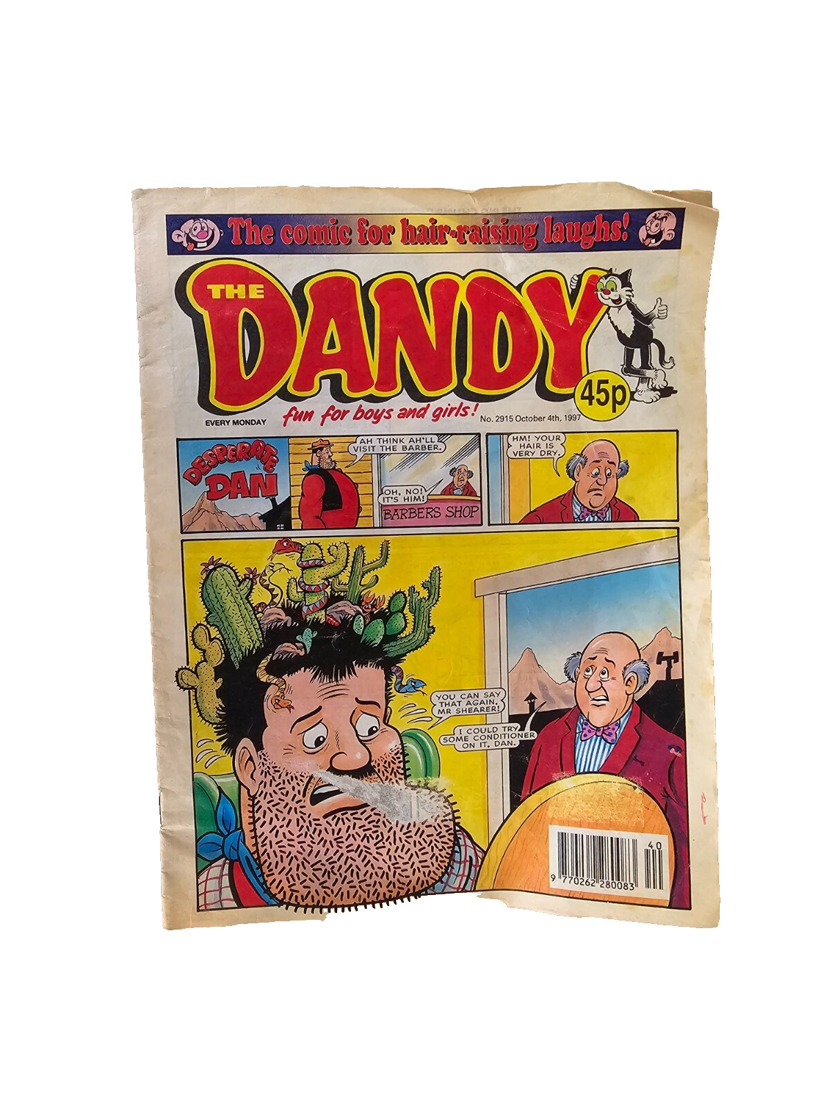 The Dandy Comic No. 2915 October 4th 1997