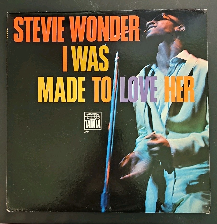 Stevie Wonder - I Was Made To Love Her Vinyl LP VG++ Tamla 279 VTG 