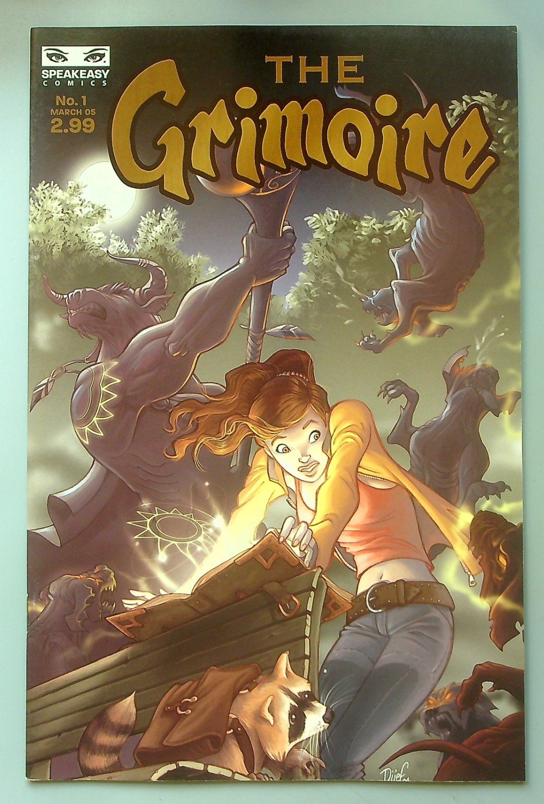 The Grimoire #1 ~ SPEAKEASY 2005 ~ DJIEF avventura fantasy VF/NM