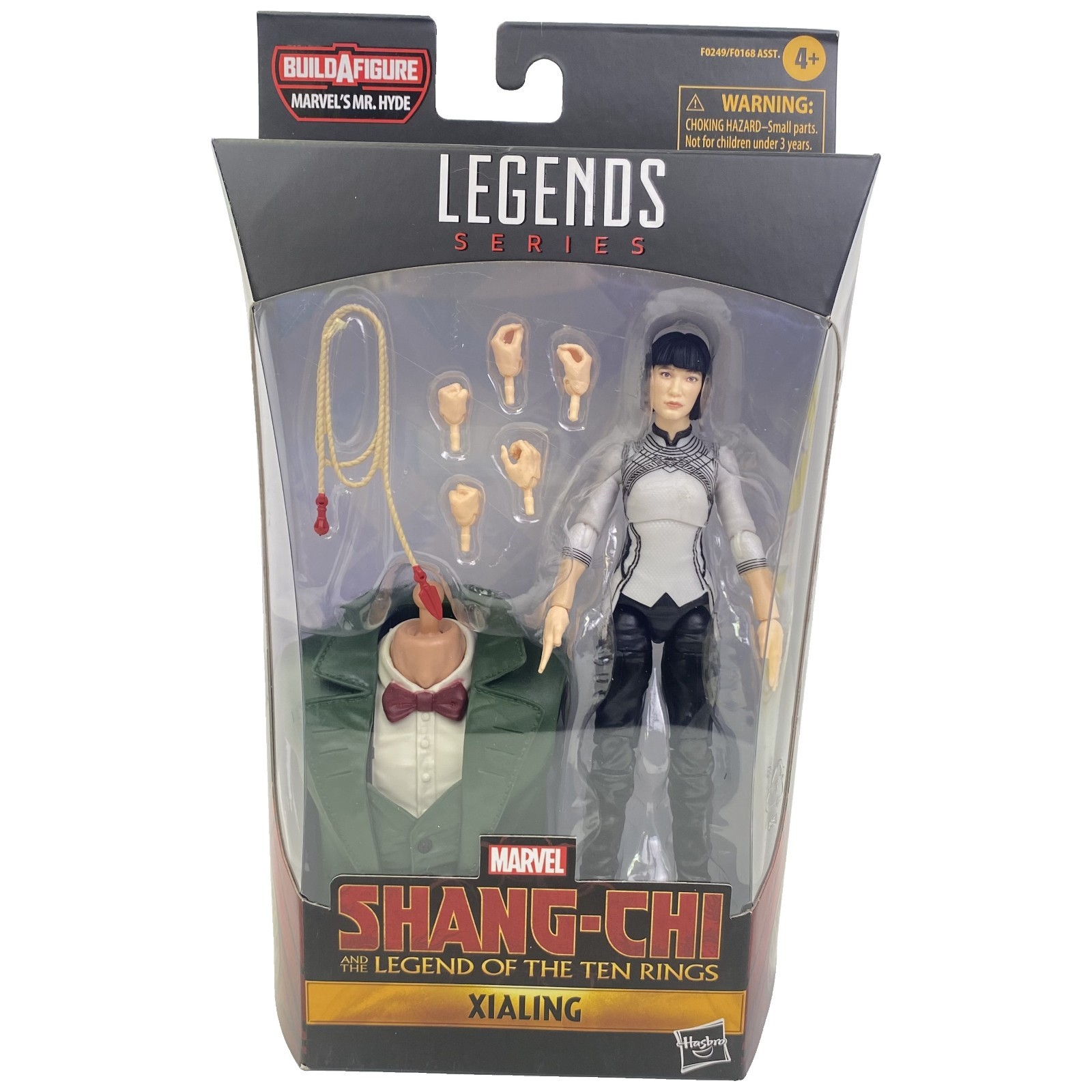 Marvel Legends Shang-Chi Xialing 6" Figure 2021 Hasbro Sigillato Nuovo Mr. Hyde BAF