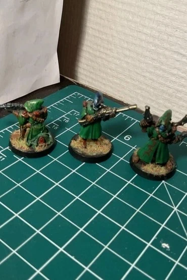 Lot 3 Scouts eldar /aeldari, métal, Warhammer 40000.