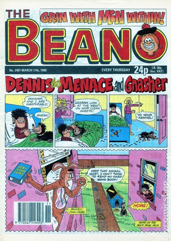 Beano #2487 FN 1986 Stock Image