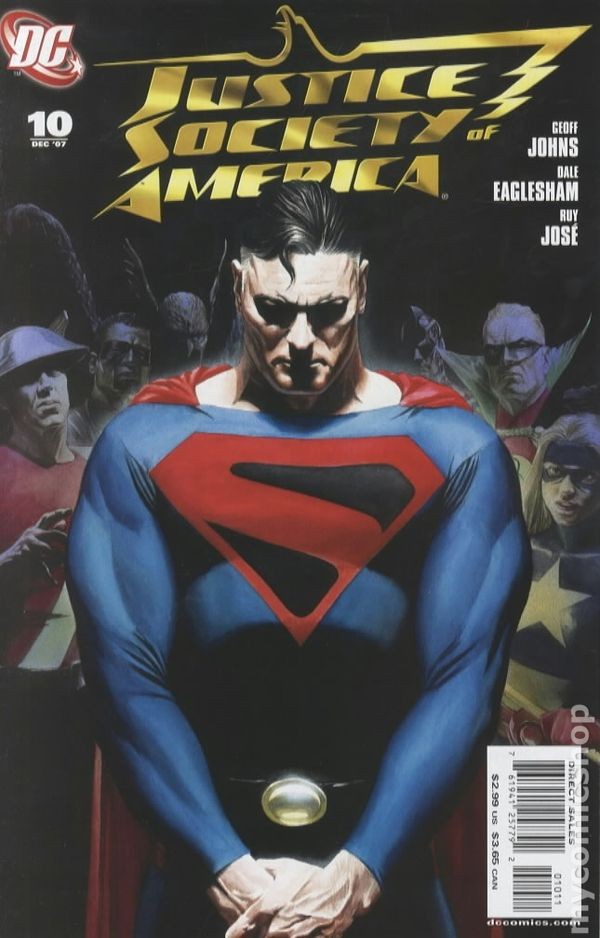 Justice Society of America #10A Ross FN 6.0 2007 Immagine Stock