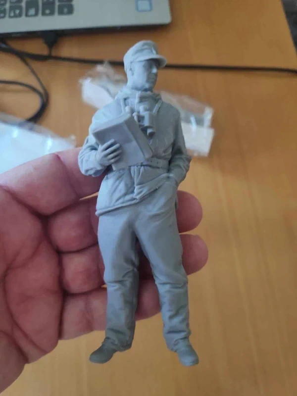 Oficial Aleman Normandia 1944, 120mm