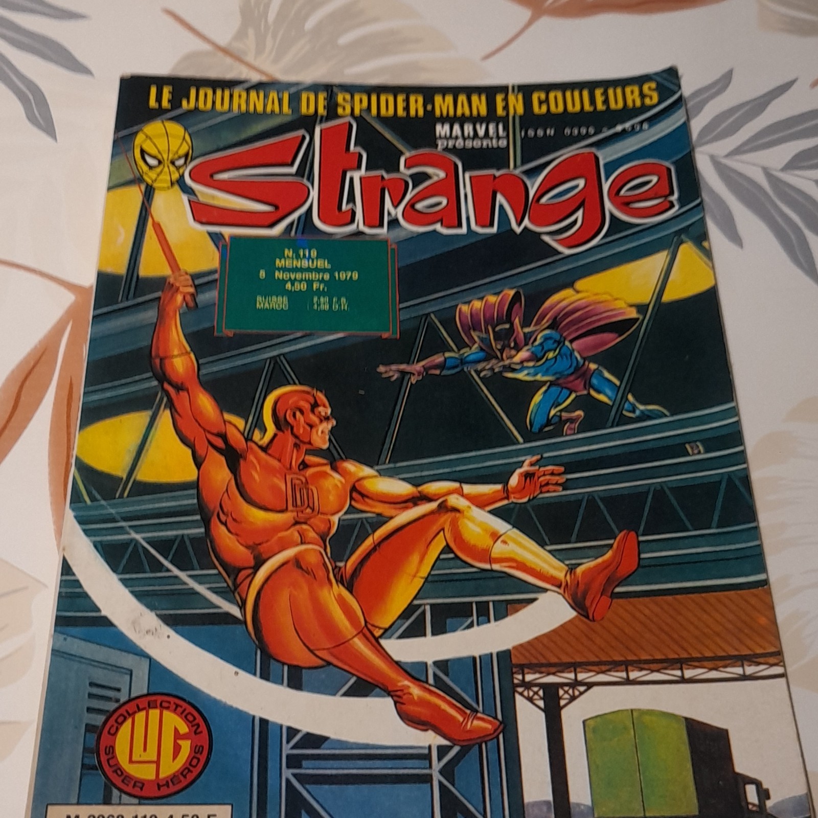 Éditions Lug Strange n°19 1970 Marvel Spider-Man Daredevil Iron Man couleur