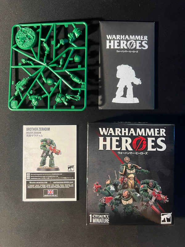 Warhammer 40k Space Marines Heroes Brother Zeradim