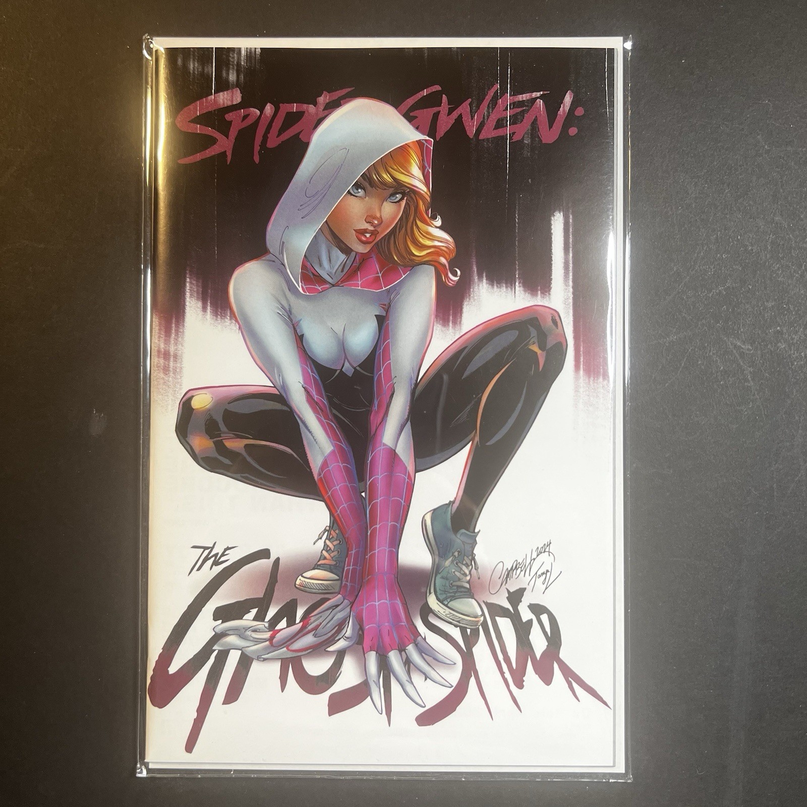 Spider-Gwen: Ghost Spider #1 Cover C di J Scott Campbell SDCC 2024