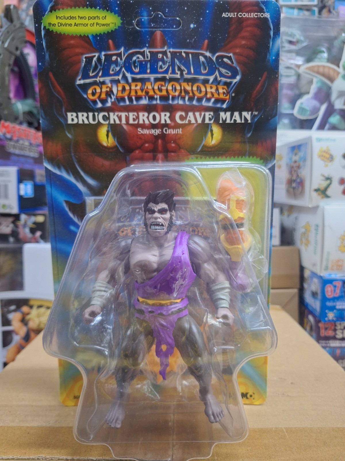 Bruckteror Cave Man Legends of Dragonore Wave 2 Dragon Hunt Dragonore Formo Toys