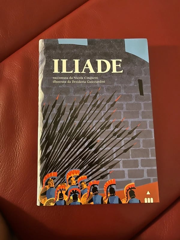 Libro Iliade - Nicola Cinquetti / Desideria Guicciardini - Lapis Edizioni