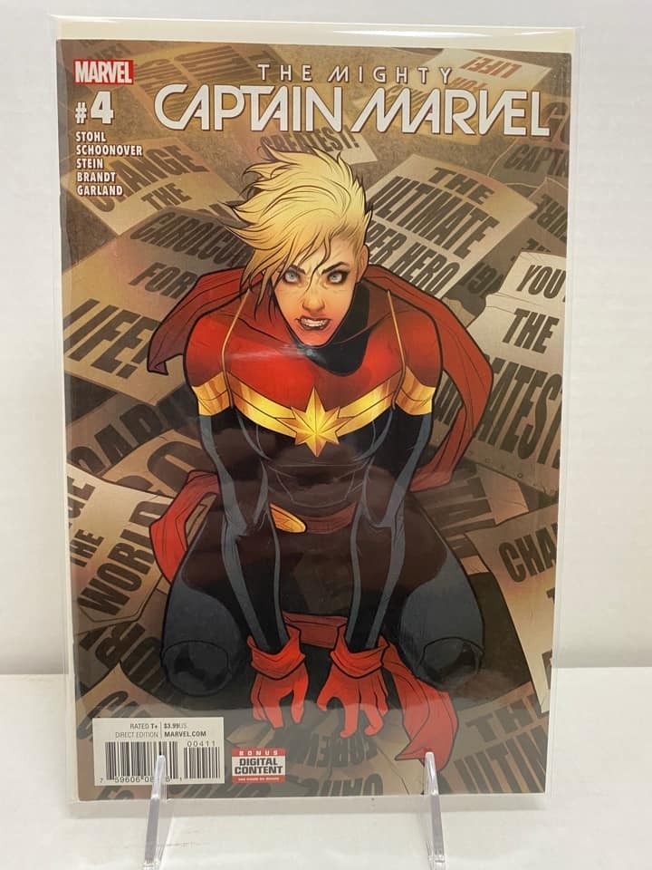 28024: MARVEL IL POTENTE CAPITANO MARVEL #4 Grado quasi nuovo