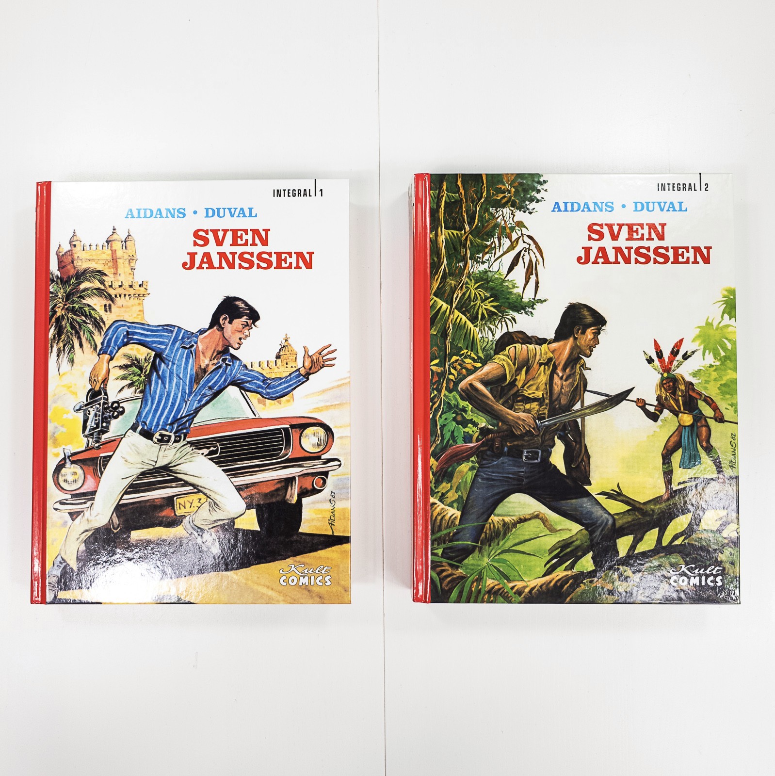 Sven Janssen Integrale 1+2 | 1. Edizione 2021 / 2022 | Cult Comics HC Italiano