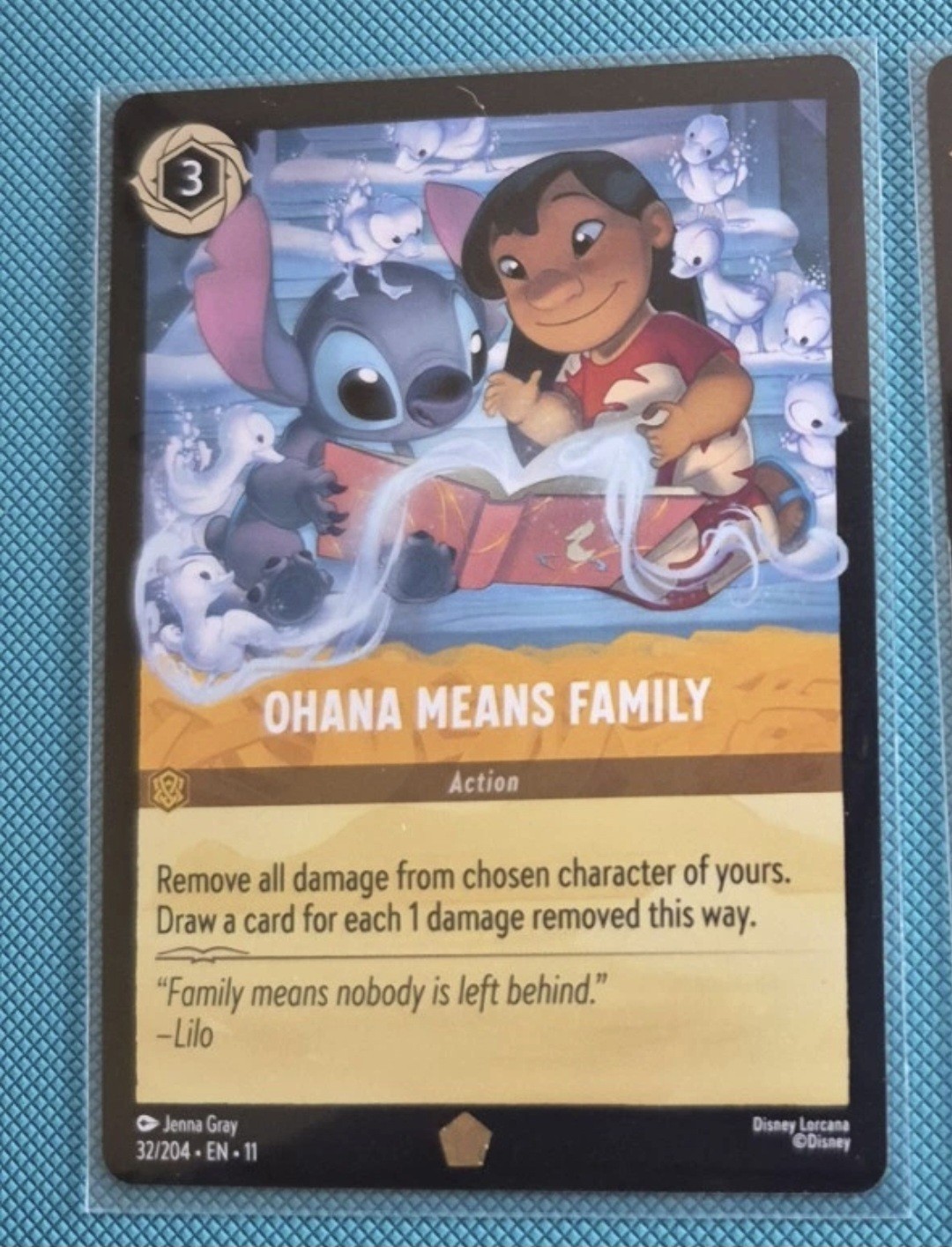  Lorcana Ohana Means Family 32/204 Incantesimo Invernale Leggendario Non Foil