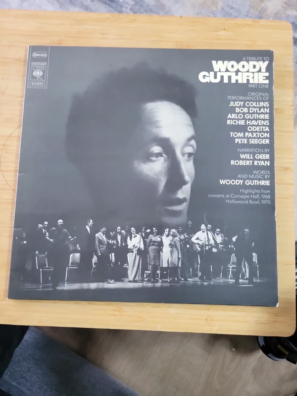 Bob Dylan, Richie Havens u.a.: A Tribute to Woody Guthrie Part One, LP  mit 3 Songs von. Dylan, foc